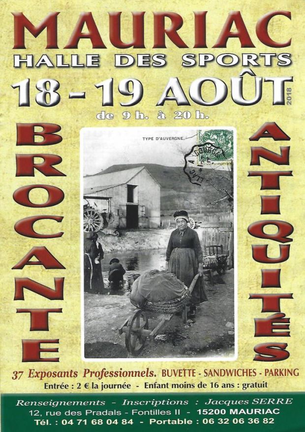 Antiquits Brocante Mauriac Cantal