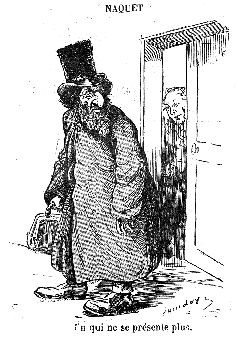 Caricature Alfred Naquet Mars 1882