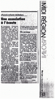 Association Mediation PEM et SOS Enfants du divorce février 1989